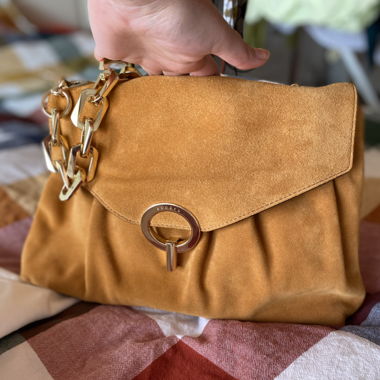 Sandro Wildleder Tasche 