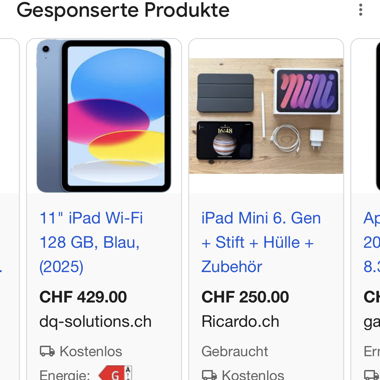 Apple iPad mini 7, 128 GB