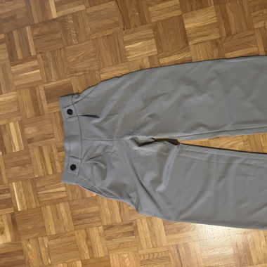 Beige Anzugshose
