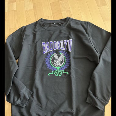 Black Brooklyn Sweatshirt XL
