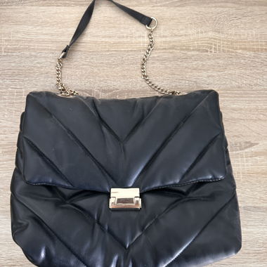 Black Quilted Bag