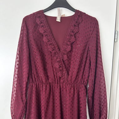 Freizeitkleid Bordeaux