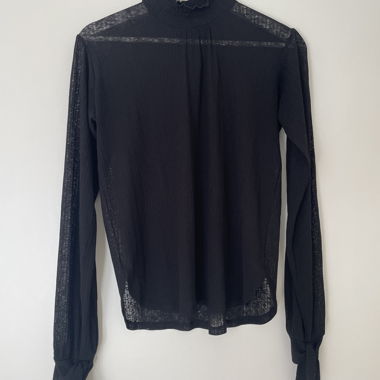Blouse noire PIECE 