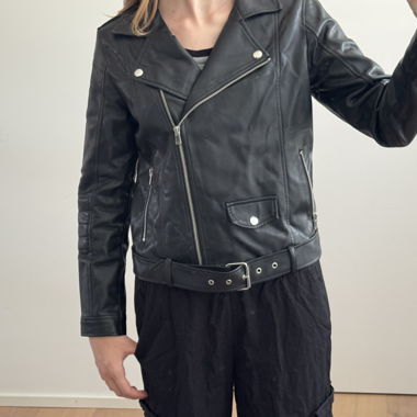 Girls Rule Kunstlederjacke