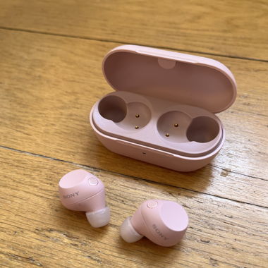 Sony In-Ear Bluetooth headphones pink