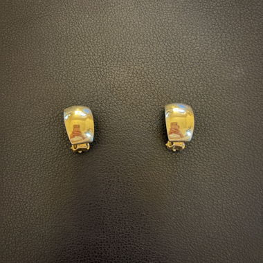 Paire de clips d’oreille vintage des années 80/90