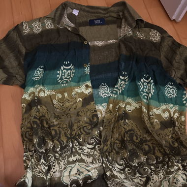Chemise boutonnée à motif Gino d'Roma
