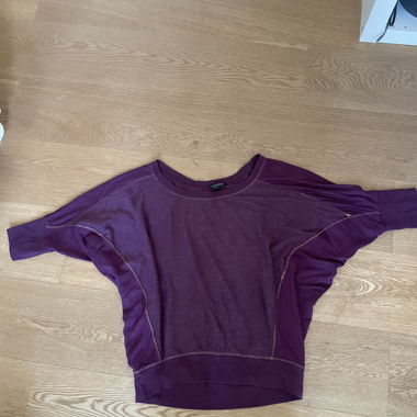 Vintage burgunder Pullover 