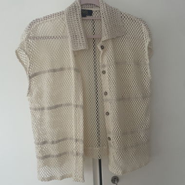 Gilet léger effet crochet
