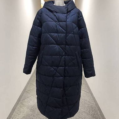 Down Mantel Gr. D50 Blau Neu