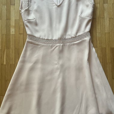 Beige Lace Dress