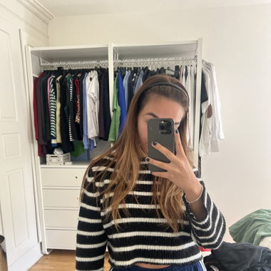 striped pullover