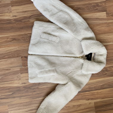 Plüschjacke