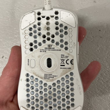 Souris de gaming ISY IGM 4000-WT
