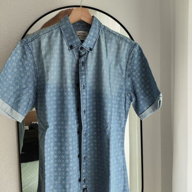 NEW Tiffosi Denim Shirt size M