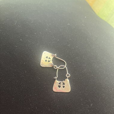 Boucles d’oreilles en argent 