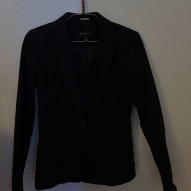 Schwarzer Blazer