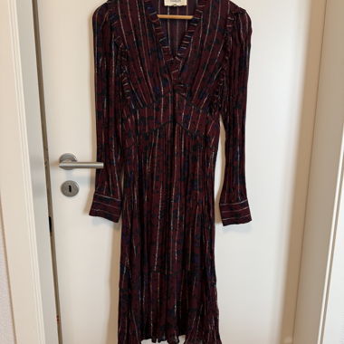 Vestito lungo Bash bordeaux taglia 1