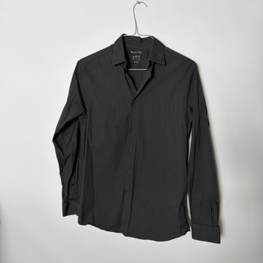 Chemise noire Massimo Dutti