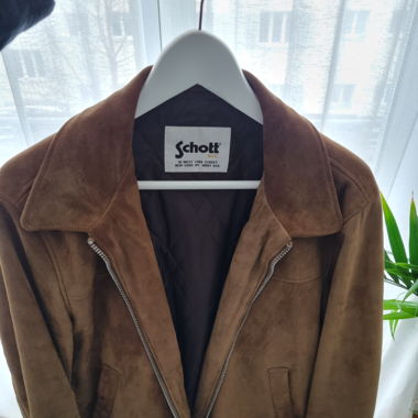 Schott Wildlederjacke Herren 