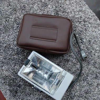 Vintage Durst External Flash with case 