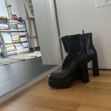 Talon haut platform Zara 