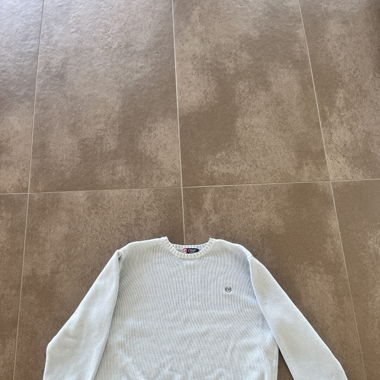 Ralph Lauren Chaps baby blue sweater