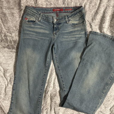 Jeans Miss Sixty vita bassa svasati blu chiaro