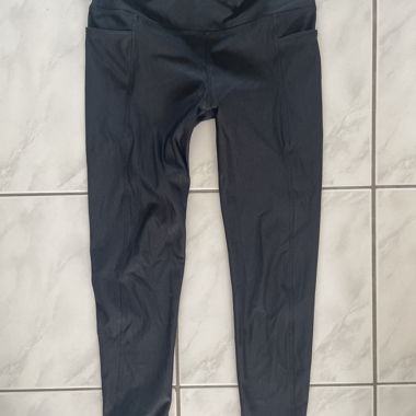 Dunkelgraue Sport-Leggings