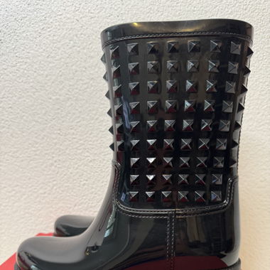 Valentino Garavani Rockstud Gummistiefel Gr.36