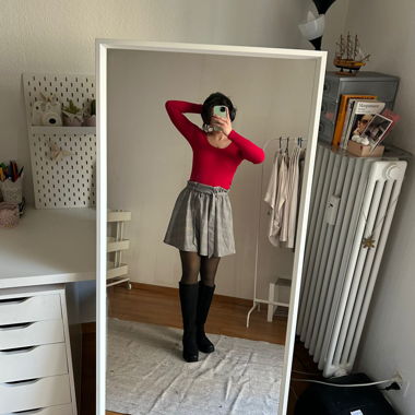 Hollister Oberteil in rot, super gemütlich