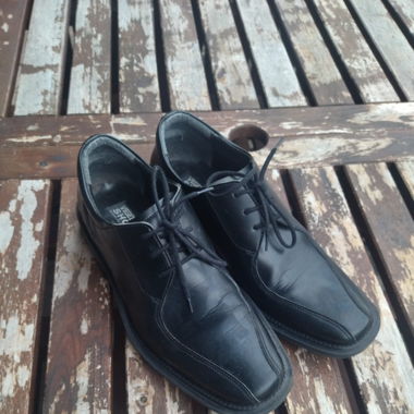No Name Black 'Veggie' Oxford Shoes - Men