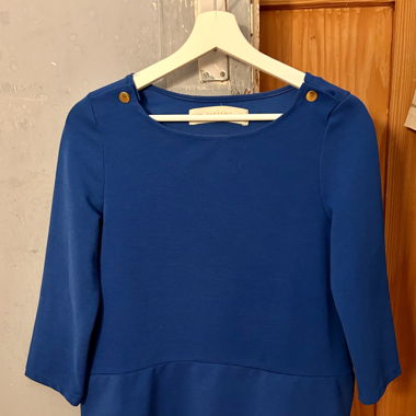 Royal blue Zara top