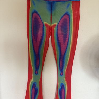 Rainbow Mesh Leggings