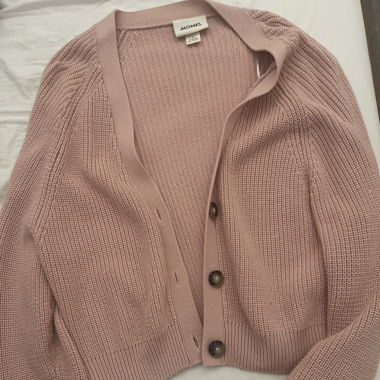 Strickjacke rosa