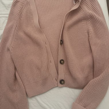 Cardigan rosa