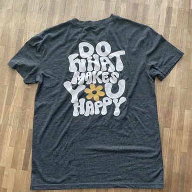 T-shirt mit einem Spruch 