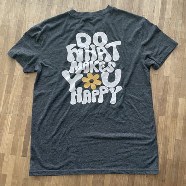 T-shirt mit einem Spruch 