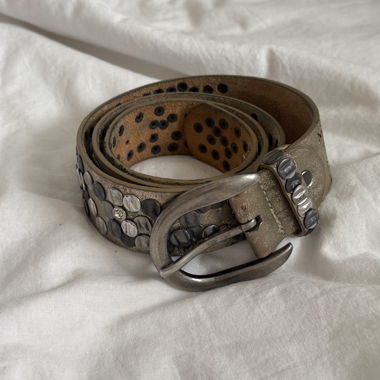 Ceinture vintage avec défauts