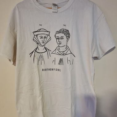 T Shirt "BIRTHDAY GIRL" Gr. L