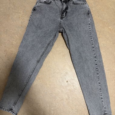Jeans Mom Grigie