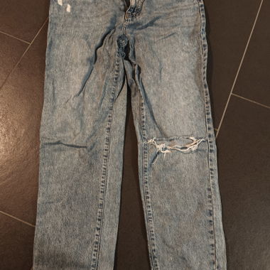Rissige Jeans