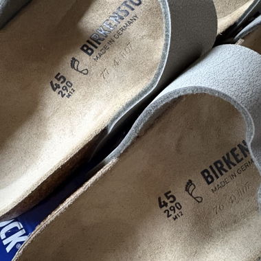 Birkenstock Sandalen grau Gr. 45