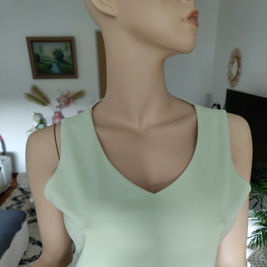 Biaggini Shirt – Mintgrün mit V-Ausschnitt