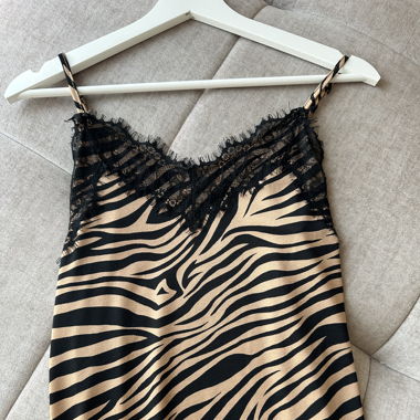 Blusa con motivo zebra