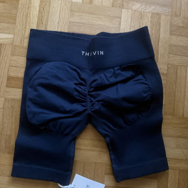 THRIVIN Bike Shorts Gym S Navy Blue