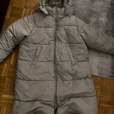 Light grey winter coat