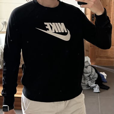 Nike Sweatshirt schwarz