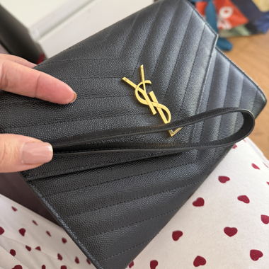 YSL Black Clutch Bag original 
