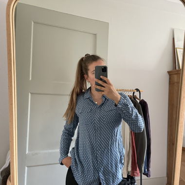 Esprit Blue Patterned Shirt